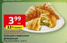 Auchan Croissant z nadzieniem pistacjowym Auchan oferta