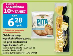 Auchan Pita proteinowa typu kiełbasa Dan Cake oferta