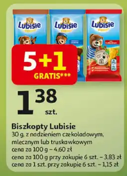 Auchan Biszkopty Lubisie oferta