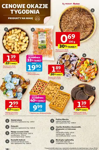 Biszkopty z galaretką różne smaki Auchan