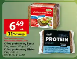 Auchan Chleb proteinowy Mister oferta