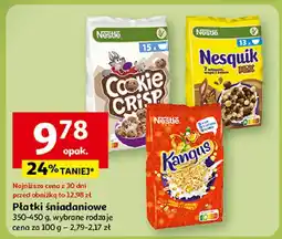 Auchan Płatki śniadaniowe Cookie Crisp/Nesquik/Kangus Nestle oferta