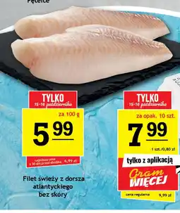 Gram Market Filet świeży z dorsza atlantyckiego bez skóry oferta