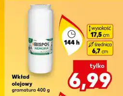 Kaufland Wkład olejowy Bispol oferta