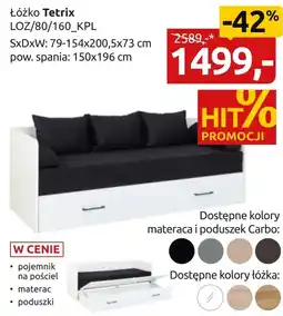 Black Red White Łóżko Hit oferta