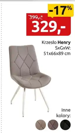 Black Red White Krzesło Henry oferta