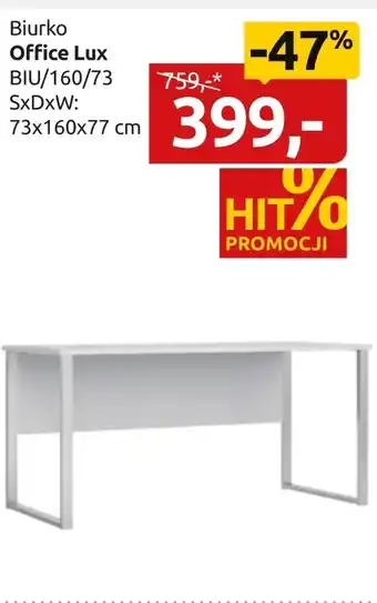 Black Red White Biurko Office oferta