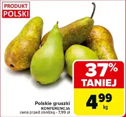 Carrefour Polskie gruszki KONFERENCJA oferta