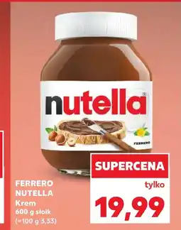 Kaufland Krem czekoladowy Nutella oferta