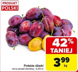 Carrefour Polskie śliwki oferta