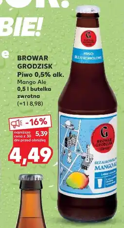 Kaufland Piwo Browar Grodzisk oferta
