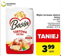 Carrefour Mąka tortowa ekstra BASIA typ 405 oferta