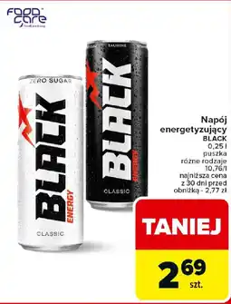 Carrefour Napój energetyzujący BLACK oferta