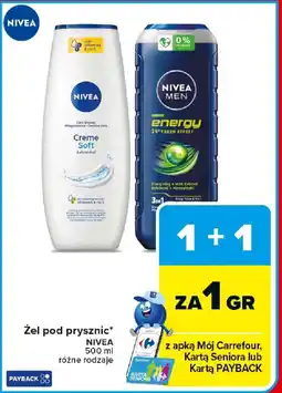 Carrefour Żel pod prysznic NIVEA oferta