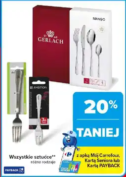 Carrefour Wszystkie sztućce oferta