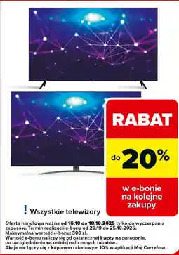 Carrefour Wszystkie telewizory oferta