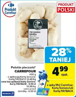 Carrefour Polskie pieczarki CARREFOUR oferta