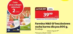Kakadu Farmina N&D GF bezzbożowa sucha karma dla psa oferta