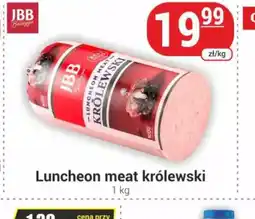 Delikatesy Sezam Lunchon meat królewski JBB oferta