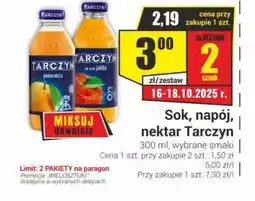 Delikatesy Sezam Sok, napój, nektar Tarczyń oferta
