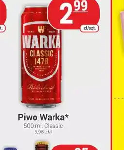 Delikatesy Sezam Piwo Warka oferta