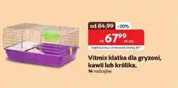 Kakadu Vitmix klatka dla gryzoni, kawii lub królika, oferta