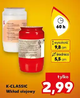 Kaufland K-CLASSIC Wkład olejowy oferta