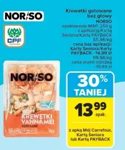 Carrefour Krewetki Norso oferta