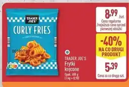 ALDI Frytki curly Trader Joe's oferta
