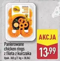 ALDI Panierowane chicken rings z fileta kurczaka Sun Valley oferta