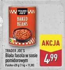 ALDI Fasola biała w sosie pomidorowym Trader Joe's oferta