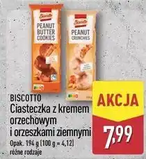 ALDI Ciastka z orzeszkami ziemnymi Biscotto oferta