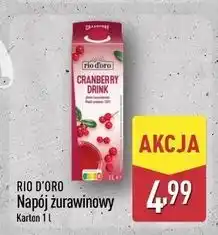 ALDI Napój żurawinowy Rio D'oro oferta