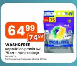 Vica Kapsułki do prania Wash&free oferta