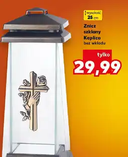 Kaufland Znicz szklany Kaplica oferta