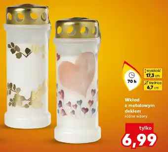 Kaufland Wkład z metalowym deklem oferta