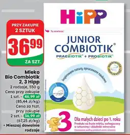 Dino Mleko Bio Combiotik 2, 3 HiPP oferta