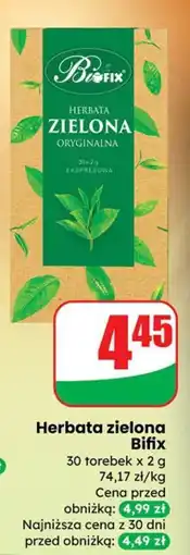 Dino Herbata zielona Bifix oferta