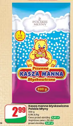 Dino Kasza manna błyskawiczna Polskie Młyny oferta
