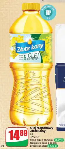 Dino Olej rzepakowy Złote Łany oferta