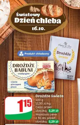 Dino Drożdże świeże Babuni oferta