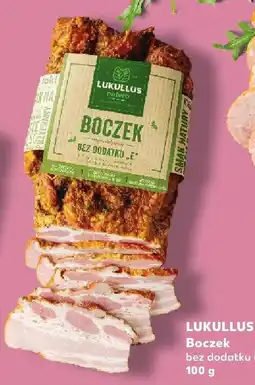 Kaufland Boczek bez dodatku E Lukullus oferta