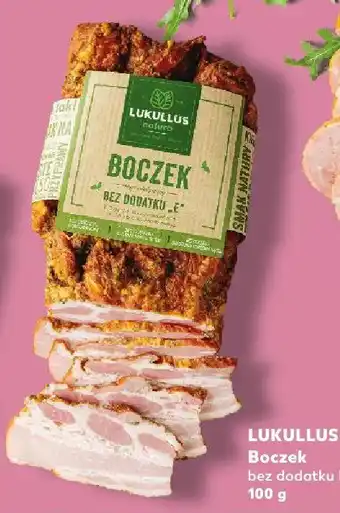 Kaufland Boczek bez dodatku E Lukullus oferta