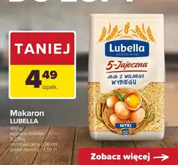 Carrefour Makaron Lubella 5-jajeczna nitki oferta
