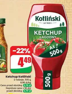 Dino Ketchup łagodny Kotlin oferta