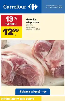 Carrefour Golonka wieprzowa z kością Carrefour oferta