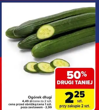 Carrefour Ogórek długi Carrefour oferta