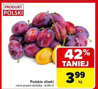 Carrefour Śliwki Carrefour oferta