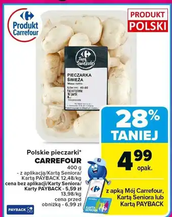 Carrefour Pieczarki świeże Carrefour oferta