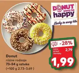 Kaufland Donut różne rodzaje Donut Worry be Happy oferta